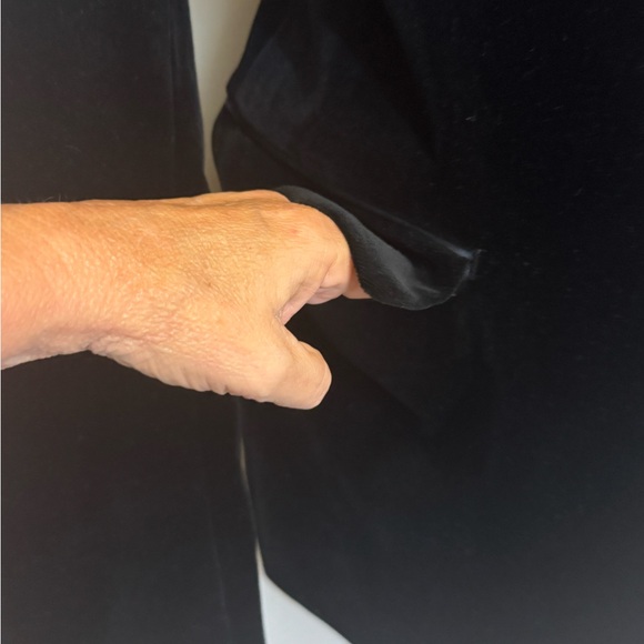 B-272 Men’s Banana Republic Black Lined Blazer‎ Suit Jacket Size 42R - Picture 6 of 16